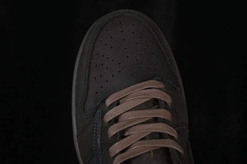 All categories Air Jordan Jordan series basketball shoes Air Jordan 1 Low ZG version Travis Scott x Air Jordan 1 Low OG AJ1 Joe 1 undercut low top full head layer DM7866-202